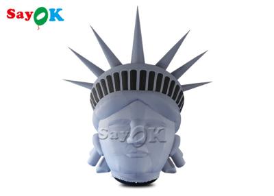 China 4mH Custom Inflatable Products Statue Liberty Model for sale