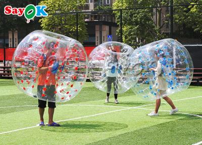 China Inflatable Games For Adults Clear Human Inflatable Body Bubble Ball For Team Building Sports Game for sale