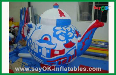 China Model Material Fireproof Inflatable Teapot Custom Inflatable Products For Holiday for sale