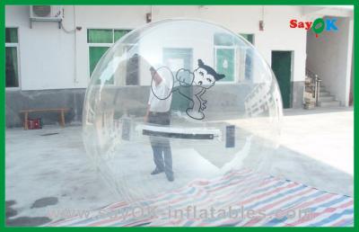 China Transparent Floating Ball Inflatable Water Toys , Walk On Water Bubble for sale