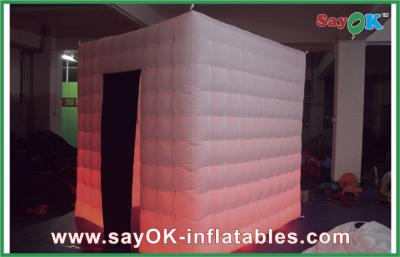 China Professional Photo Studio Mobile Tent Inflatable Custom Inflatable Products For Holiday L2.4 X W2.4 X H2.5M for sale