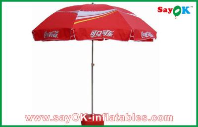 China Camping Canopy Tent Aluminum Sun Umbrella With Stand Outdoor Patio Umbrellas For Advertising for sale