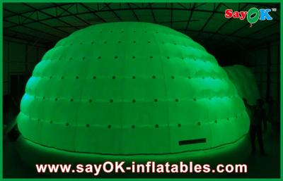中国 屋外の膨脹可能なドーム LED のテント注文家族のキャンプの泡テント 販売のため