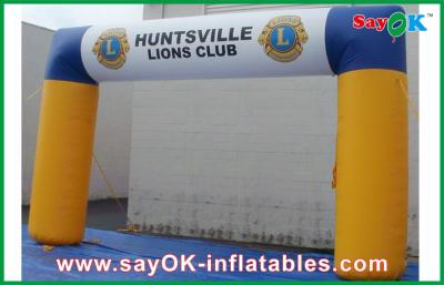 China Waterproof Two Foot Inflatable Entrance Arch Custom Advertising Inflatables for sale