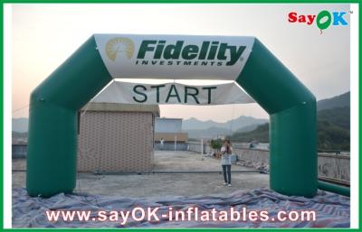 China Inflatable Entrance Arch Advertising 6 X 3M Inflatable Entrance Arch , Inflatable Finish Line Arch for sale