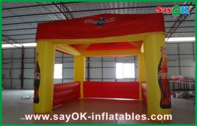 China Advertising Exhibition Booth Tent Giant Inflatable Camping Tent Oxford Cloth / Pvc Tarpaulin Outdoor Tent for sale