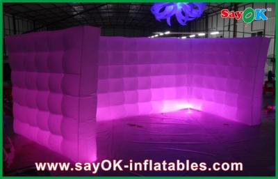 China LED que enciende la pared inflable de la tienda de campaña para la publicidad/la ceremonia inflables en venta en venta
