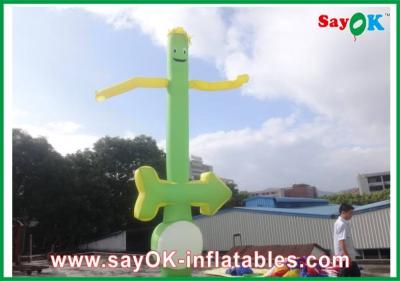 China Advertising Inflatable Air Dancer Man Rip-Stop Inflatable Dancing Man With Direction Giving , Inflatable Air Tube Man for sale