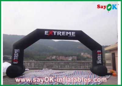 China Wedding Arch Decorations Printing PVC Inflatable Finishing Line Arch For Sport Games ODM for sale