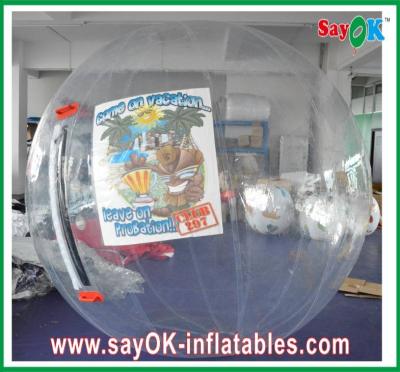 China Inflatable Yard Games TPU / PVC Inflatable Sports Games , Water Park Water Walking Ball for sale