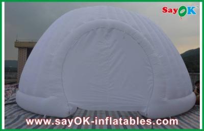 China Curso de la vida largo de la tienda inflable del aire del diámetro los 5m/de la reutilización inflable de la tienda de campaña en venta