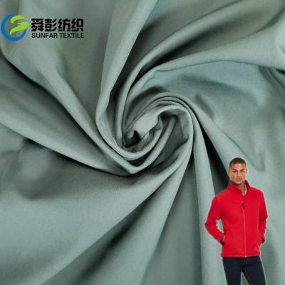 China capa al aire libre respirable de enlace Softshell del llano 3 de la tela del 150cm en venta