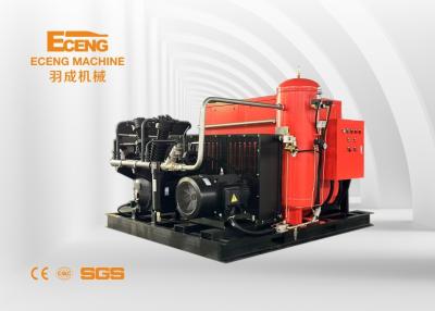 China High Pressure Screw Air Compressor 40bar 10.0m3 / Min 105kw With Booster Combined for sale