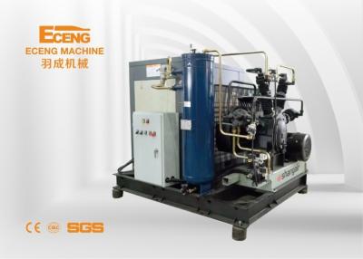 China Compressor de ar refrigerando do impulsionador do parafuso para a máquina de molde do sopro do estiramento à venda