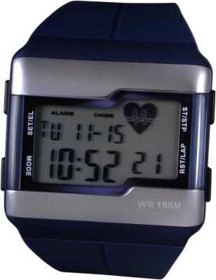 中国 黒い防水 Lcd の血圧の心拍数のカロリーの腕時計、PU の革紐 販売のため