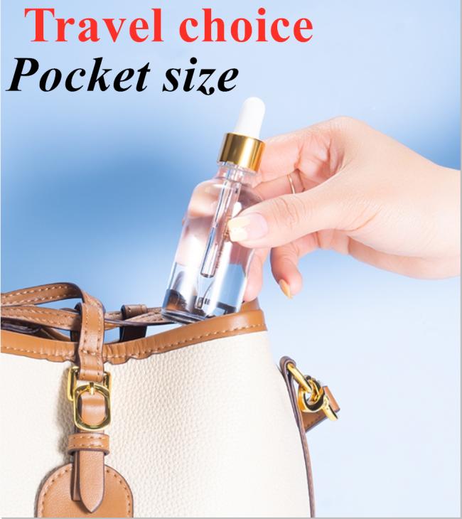 Hot Sale 5ml 10ml 15ml 20ml 30ml 50ml 100ml Luxury White Frosted Essentila Oil Bottle Glass Dropper Bottle Serum Bottle