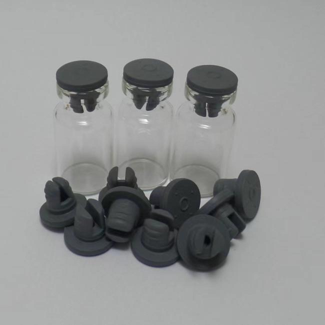 13mm 20mm 28mm Pharmaceutical Grade Silicone Borominated Rubber Stopper for Glass Injection Vial