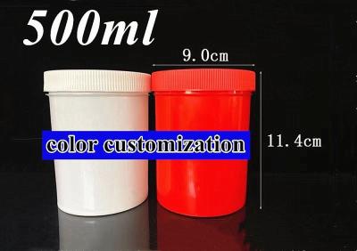 China Widemouthed Small Plastic Makeup Containers 100ml 250ml 1000ml PP Cosmetic Pet Jar for sale