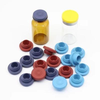 China Infusion Medical Rubber Stopper 13mm 20mm Liquid Medicine Bottle Stoppers for sale