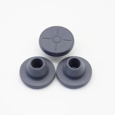 China Size 13mm Lyophilization Closures Bromine Butyl Rubber Stoppers for sale