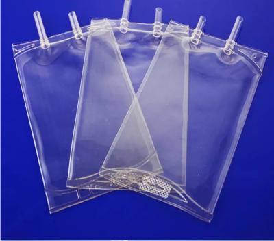 China 250ml 500ml Compound PVC Infusion Bag Large Volume Disposable Intravenous Fluid Pressure Transport IV Solution bag for sale
