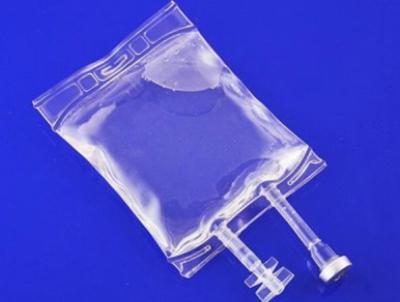 China Transparent 250 Ml Sterile Water Iv Bags 500ml Empty Saline Bags for sale