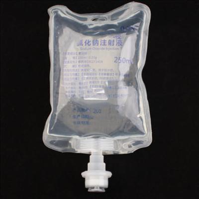 China ISO Intravenous Non PVC Infusion Bag 100ml Empty Iv Drip Bag for sale
