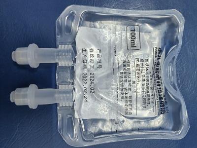 Chine 100 ml 500 ml 1000 ml Sac à perfusion non en PVC Solution saline intraveineuse normale à vendre