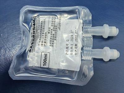China Saco de perfusão não PVC de 100 ml Saco de perfusão descartável para uso hospitalar à venda