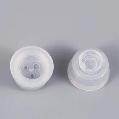 China 32mm Medical Infusion Bottle Non PVC Soft Bag PP Double Foldable Infusion Cap Medical Infusion Bottle PP Cap for sale