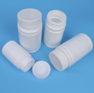 China Child Proof Medicine Bottles 40ml 50ml HDPE Pill Plastic Containers for sale