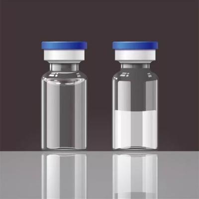 China Medical Brown Sterile Empty Vials 10ml Amber Glass Vials With Flip Off Seals for sale
