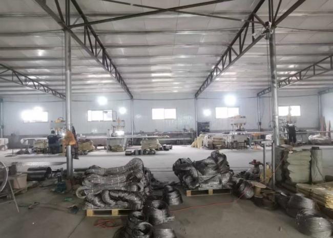 Stainless steel rope mesh used in architectural application