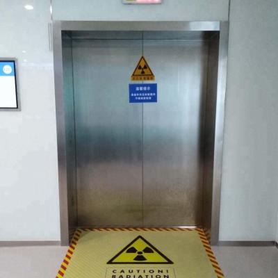 China Lead Radiation Protection Door With Ionizing Radiation Sign Proof Class I for sale