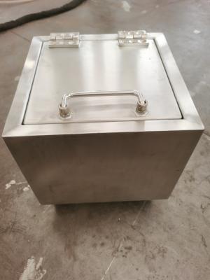 China Customized Radioactive Source Lead Shielded Box For Isotope Transport Storage for sale