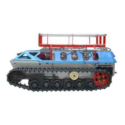 China 2021 new product large capacity Ugv touched spray robot / automatic machine car sprayer agricultural sprayer with track for sale