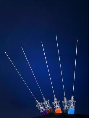 China Quincke Tip Anesthesia Spinal Needle 20G-27G for Accurate Anesthesia Administration for sale