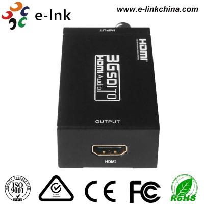 China DC5V 1A 3G SDI To HDMI Converter BNC Shielded Link Connector for sale
