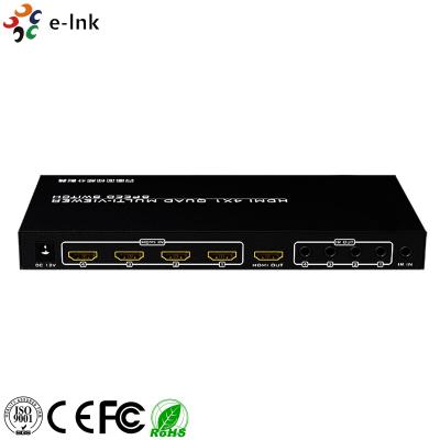 China 4x1 HDMI Multiviewer Switch 4 HDMI Signal Into One HDMI Display for sale