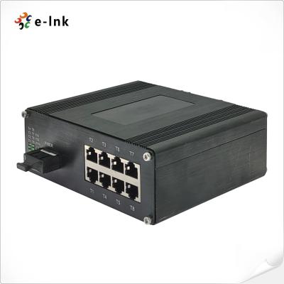 China OEM Ethernet Industrial Switch 8 Port Unmanaged Giga Port Switch for sale
