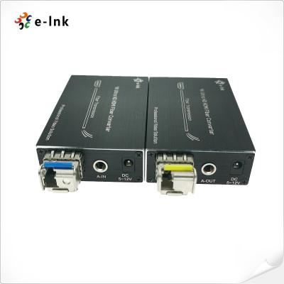 China 4K HDMI Fiber Extender with External Audio, Support up to 80km Long Distance for sale