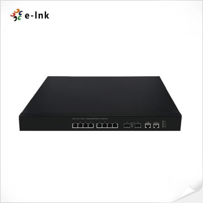 China Ethernet base-T manejada interruptor 1G/10G de 8-Port + interruptor del gigabit de 2-Port 10G SFP en venta