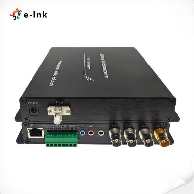 China 3G - SDI Video Fiber Converter with Audio RS422 Ethernet Tally Tri-level Sync for sale