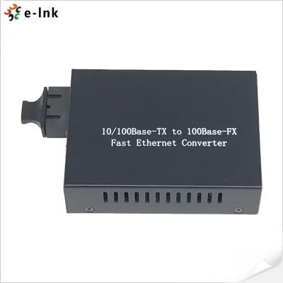 China 10/100M Fast Ethernet Media Converter 128Kb RAM for Data Buffer for sale