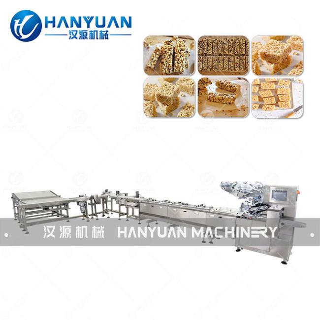 Marshmallow Nougat Snowflake Crisps Packing Machine