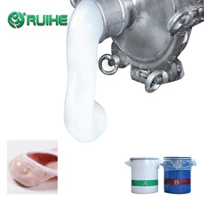 China Low Compression Set LSR Liquid Silicone Rubber For PU Leather Coating for sale