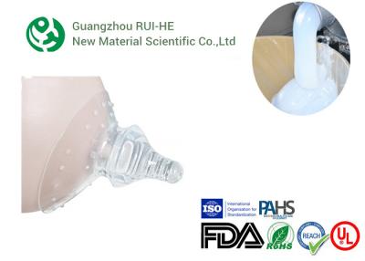 Chine Le caoutchouc de silicone liquide de catégorie comestible de mamelons de bébé LSR 6250 - rebond de la haute 60YH à vendre