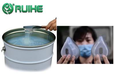 Chine Le caoutchouc de silicone liquide sûr de traitement rapide de la peau LSR pour la norme du masque ROHS à vendre