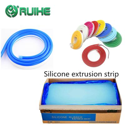 China High Tear Easy Mold Silicone Rubber Make Extrusion Certain Complex Shaped Products Or Components for sale