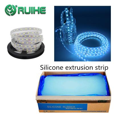 China Custom Extruded Silicone Rubber Material High Strength For Sealant Parts for sale